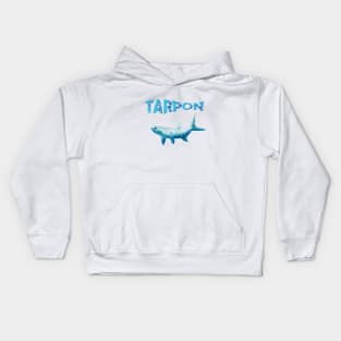 Tarpon Blue Kids Hoodie